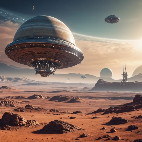 futuristic landscape,alien planet,alien world,red planet,extraterrestrial life,planet mars,mission to mars,scifi,desert planet,gas planet,sky space concept,sci fi,space ships,science fiction,exoplanet,sci - fi,sci-fi,mars probe,martian,science-fiction,Photography,General,Realistic