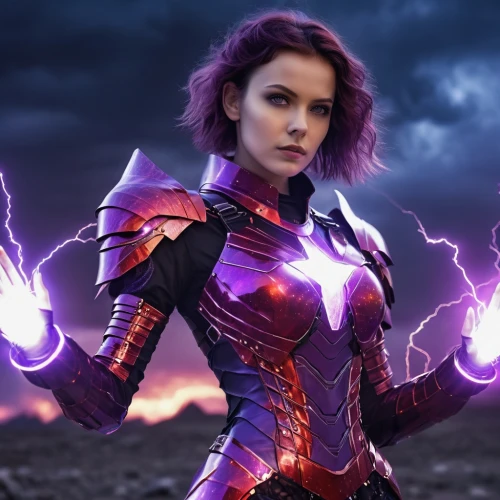 purple,lightning,wall,violet,lightning bolt,scarlet witch,purple background,monsoon banner,electric,visual effect lighting,electrified,solar,electro,cleanup,viola,ban,avenger,magenta,fantasy woman,f,Photography,General,Realistic