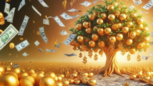 penny tree,money tree,tangerine tree,gold foil tree of life,golden trumpet tree,orange tree,magic tree,abundance,cardstock tree,windfall,prosperity and abundance,greed,flourishing tree,golden trumpet trees,wondertree,grow money,green oranges,financial world,persimmon tree,money rain