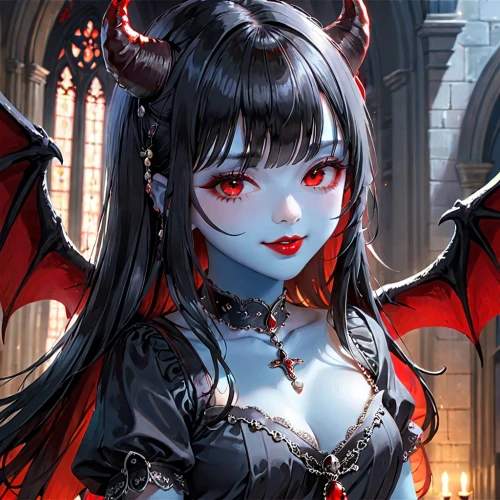 vampire lady,vampire woman,devil,vampire,angel and devil,gothic portrait,evil fairy,imp,psychic vampire,gothic woman,red eyes,dragon li,vanessa (butterfly),dracula,fire red eyes,halloween banner,evil woman,gothic style,gothic,queen of hearts,Anime,Anime,General