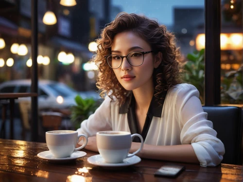 woman drinking coffee,woman at cafe,women at cafe,coffee background,barista,reading glasses,woman sitting,drinking coffee,espresso,woman thinking,with glasses,caffè americano,silver framed glasses,a buy me a coffee,cappuccino,a cup of coffee,bussiness woman,woman eating apple,women in technology,coffee icons,Illustration,Realistic Fantasy,Realistic Fantasy 25