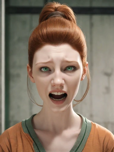 fallout4,gingerman,cgi,symetra,the girl's face,emogi,vada,mary jane,piper,character animation,ginger rodgers,cinnamon girl,barb,scared woman,elf,maci,clementine,scary woman,pat,natural cosmetic,Photography,Natural
