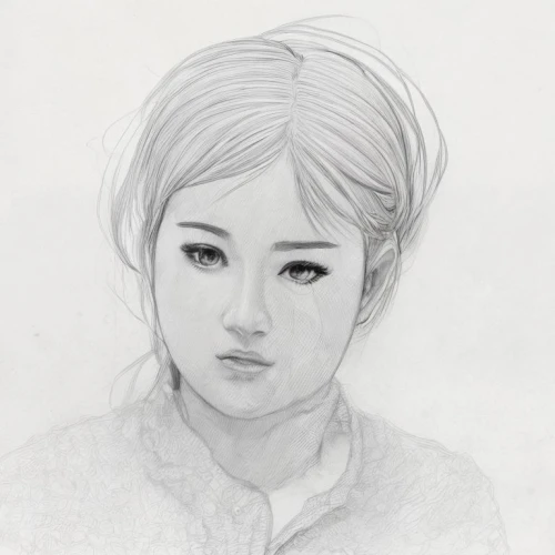 girl drawing,girl portrait,lotus art drawing,japanese woman,songpyeon,ayu,graphite,portrait of a girl,asian woman,girl studying,xiangwei,vietnamese woman,young woman,rose drawing,drawing,pencil and paper,study,girl in a long,pencil art,pencil drawing,Design Sketch,Design Sketch,Character Sketch