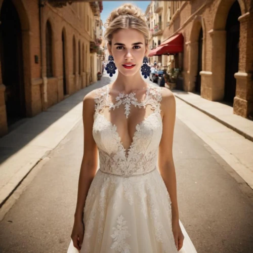 bridal dress,blonde in wedding dress,wedding dress,bridal,wedding dresses,wedding dress train,wedding gown,bridal clothing,girl in white dress,white winter dress,wedding photo,bride,walking down the aisle,bridal party dress,cinderella,sun bride,bridal jewelry,wedding suit,tiara,white dress