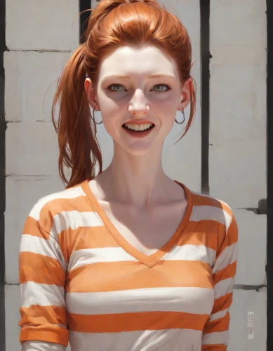 pippi longstocking,ginger rodgers,nami,maci,gingerman,pumuckl,realdoll,clary,clementine,redhead doll,redheads,rockabella,orange,redheaded,redhair,redhead,bright orange,pompadour,nora,ginger cookie,Digital Art,Comic