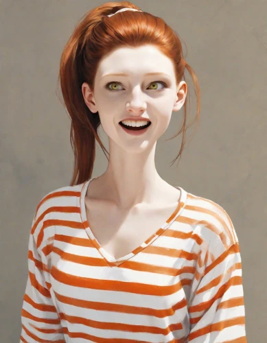 realdoll,redhead doll,ginger rodgers,pumuckl,mime,pippi longstocking,gingerman,female doll,gingerbread girl,clementine,nami,mime artist,simpolo,a wax dummy,3d model,cgi,3d figure,doll's facial features,porcelaine,clary,Digital Art,Poster
