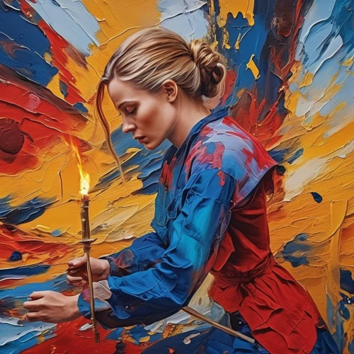 fire artist,glass painting,painting technique,street artist,meticulous painting,flower painting,street artists,painter,art painting,italian painter,bodypainting,oil painting on canvas,fabric painting,artist,fire dancer,oil painting,paintbrush,pencil art,flower art,woman playing,Photography,General,Realistic