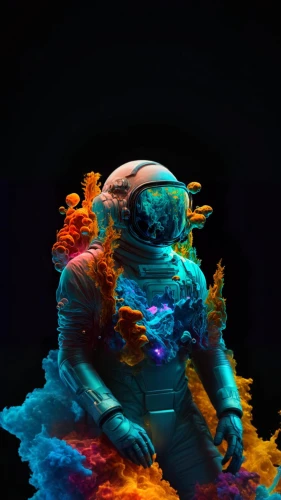 astronaut,spacesuit,space suit,spaceman,cosmonaut,astronaut suit,space walk,space-suit,colorful foil background,space art,aquanaut,nasa,spacewalk,neon body painting,spacefill,space,color powder,astronauts,space voyage,spacewalks