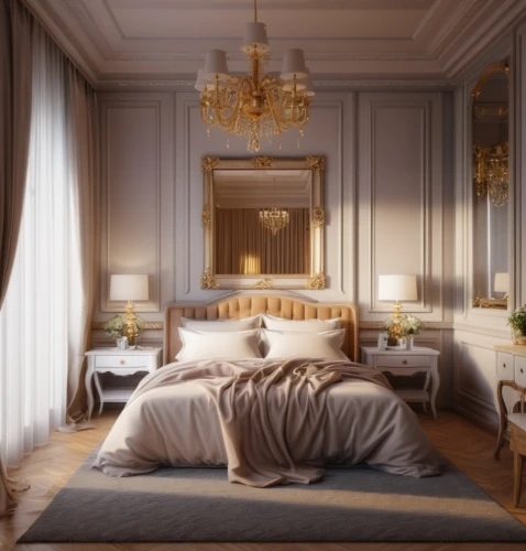 ornate room,bedroom,luxury home interior,great room,sleeping room,neoclassical,interior decoration,canopy bed,luxurious,bridal suite,luxury hotel,four poster,four-poster,interior decor,interior design,napoleon iii style,luxury,guest room,soft furniture,danish room,Photography,General,Realistic