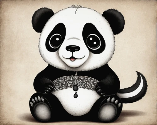 chinese panda,little panda,kawaii panda,panda bear,baby panda,panda,hanging panda,giant panda,pandabear,kawaii panda emoji,panda face,french tian,cute cartoon character,panda cub,anthropomorphized animals,pandas,cute cartoon image,lun,animals play dress-up,whimsical animals,Illustration,Abstract Fantasy,Abstract Fantasy 02