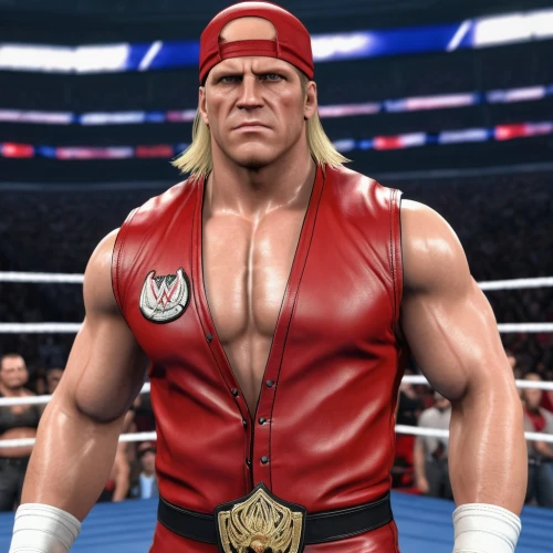 edge muscle,brock coupe,undertaker,red super hero,3d rendered,red chief,king buzzard,red russian,muscle icon,red cap,macho,3d render,thunder snake,wrestling singlet,roman,bandana background,solo ring,renascence bulldogge,wrestler,the roman empire,Photography,General,Realistic