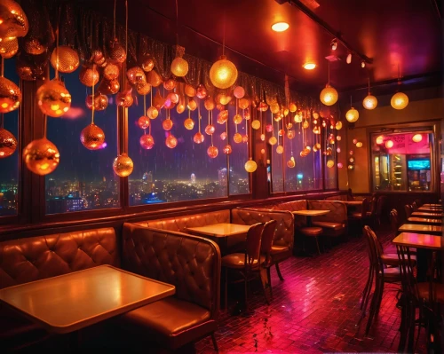 unique bar,liquor bar,bar stools,piano bar,new york restaurant,nightclub,rain bar,neon cocktails,wine bar,neon light drinks,neon drinks,paris cafe,kowloon,night view of red rose,jazz club,irish pub,kowloon city,neon coffee,japanese restaurant,chinese restaurant,Illustration,Realistic Fantasy,Realistic Fantasy 38