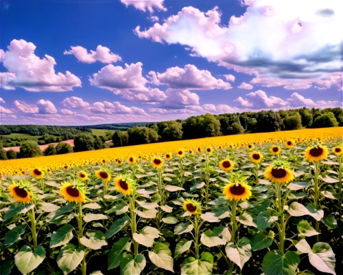 sunflower field,sunflowers,flower field,field of rapeseeds,sun flowers,flowers field,sunflowers and locusts are together,field of flowers,blanket of flowers,flowers sunflower,helianthus sunbelievable,stored sunflower,blooming field,field of cereals,woodland sunflower,sunflower,sunflower seeds,aaa,helianthus,cultivated field,Unique,3D,Panoramic