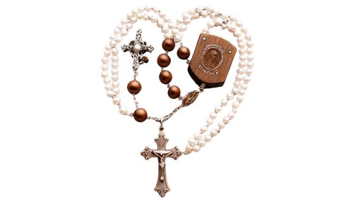 rosary,prayer beads,carmelite order,buddhist prayer beads,chaplet,hand of fatima,seven sorrows,altar clip,pearl necklaces,religious item,necklace with winged heart,rudraksha,crucifix,jesus cross,women's accessories,wooden cross,martisor,the order of cistercians,the prophet mary,greek orthodox,Illustration,Japanese style,Japanese Style 14