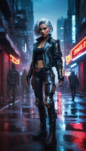 cyberpunk,futuristic,scifi,streampunk,dystopian,renegade,sci fi,sci - fi,sci-fi,cyber,sci fiction illustration,birds of prey-night,femme fatale,cyborg,cybernetics,dystopia,terminator,enforcer,cyberspace,mercenary,Illustration,Paper based,Paper Based 03