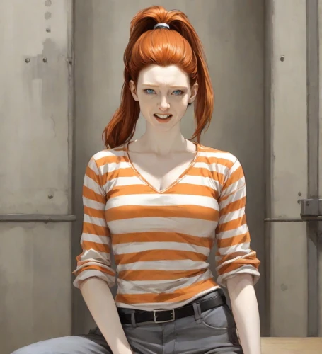 clementine,realdoll,redhead doll,character animation,clary,ginger rodgers,animated cartoon,mary jane,barb,daphne,main character,gingerman,female doll,redheads,laurie 1,maci,clay animation,redheaded,anime 3d,nora,Digital Art,Comic