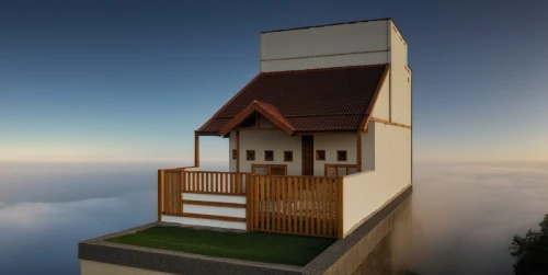 miniature house,lookout tower,sky apartment,observation tower,lifeguard tower,housetop,little church,3d rendering,small house,watchtower,observation deck,the observation deck,wooden church,model house,3d render,little house,stalin skyscraper,render,house for rent,cubic house,Photography,General,Realistic