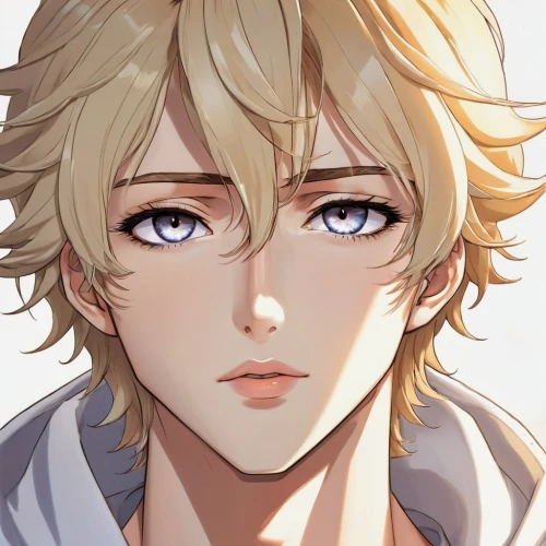 violet evergarden,ren,kado,darjeeling,golden haired,anime boy,blond,adonis,leo,pupils,joseph,citrus,alexander,setter,short blond hair,blond hair,glare,cream blush,gold contacts,portrait background,Illustration,Japanese style,Japanese Style 07