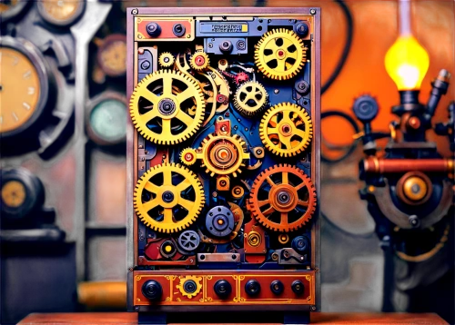 tube radio,projectionist,old calculating machine,cinema 4d,radio cassette,combination machine,film projector,calculating machine,music box,switchboard operator,radio receiver,circuit breaker,radio clock,circuitry,jukebox,vintage telephone,movie camera,microcassette,musicassette,clockmaker,Conceptual Art,Fantasy,Fantasy 25