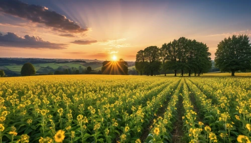 field of rapeseeds,meadow landscape,sunflower field,field of cereals,aaa,flower field,blooming field,rapeseed,landscape background,rapeseed field,field of flowers,corn field,flowers field,mustard plant,background view nature,daffodil field,nature landscape,cultivated field,landscape photography,cornfield,Photography,General,Realistic
