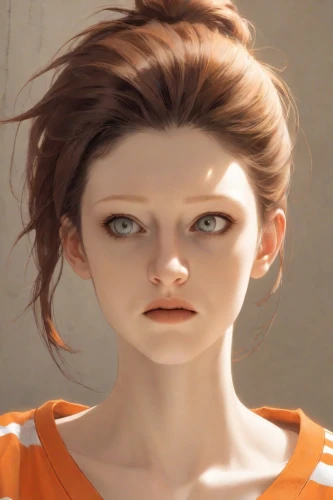 realdoll,doll's facial features,character animation,clementine,3d rendered,female doll,tracer,render,clay animation,cgi,lilian gish - female,rendering,the girl's face,3d model,3d render,worried girl,lis,cinnamon girl,main character,b3d,Digital Art,Anime