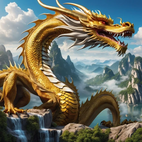 golden dragon,chinese dragon,dragon li,dragon of earth,painted dragon,chinese water dragon,dragon,green dragon,wyrm,dragon design,dragon bridge,dragons,heroic fantasy,forest dragon,black dragon,fire breathing dragon,chinese background,dragon fire,basilisk,dragon boat,Photography,General,Realistic