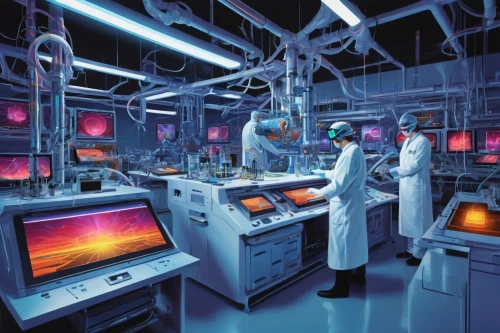 laboratory,chemical laboratory,laboratory information,optoelectronics,lab,sci fi surgery room,laboratory equipment,laboratory oven,toner production,computer room,manufacture,computer chips,light-emitting diode,semiconductor,manufactures,manufacturing,electronic market,electronics,operating room,processor,Illustration,Vector,Vector 07