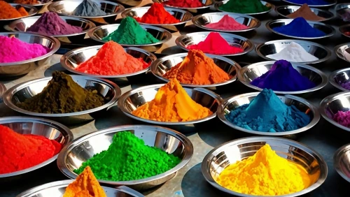 colored spices,color powder,the festival of colors,printing inks,colorfull,colours,harmony of color,colorfulness,colour,colour wheel,rangoli,color mixing,colorful bleter,splotches of color,pigment,holi,color,color table,colors rainbow,paint pallet