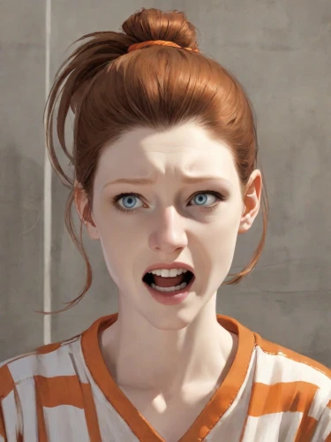 child crying,the girl's face,clementine,character animation,fallout4,worried girl,rendering,maci,clove,eleven,emogi,lis,scared woman,symetra,piper,baby crying,cinnamon girl,cgi,twitch icon,unhappy child,Digital Art,Comic