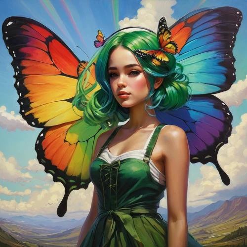 cupido (butterfly),vanessa (butterfly),faery,flutter,rainbow butterflies,faerie,aurora butterfly,butterfly green,fairy peacock,julia butterfly,flower fairy,hesperia (butterfly),butterfly background,fairy queen,butterflies,butterfly effect,butterflay,fairy,fae,little girl fairy,Conceptual Art,Fantasy,Fantasy 15