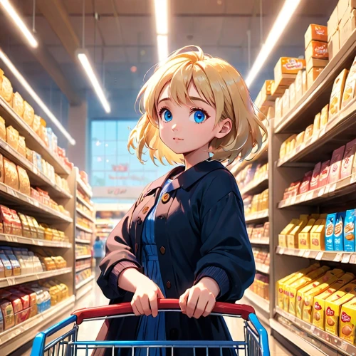 grocery,grocery shopping,supermarket,grocery store,convenience store,groceries,darjeeling,grocer,shopping icon,shopper,supermarket shelf,cashier,grocery basket,shopping basket,shopkeeper,consumer,deli,shopping-cart,woman shopping,grocery cart,Anime,Anime,Cartoon
