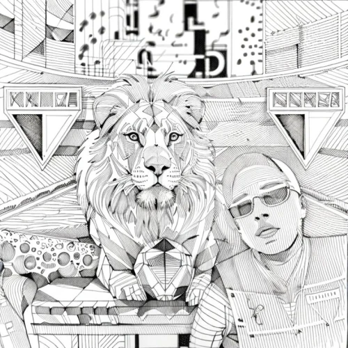 lion white,kyi-leo,coloring page,animal line art,two lion,coloring book for adults,skeezy lion,lion,lionesses,white lion,white tiger,royal tiger,liger,lion father,felidae,coloring book,mono line art,cat line art,female lion,manga,Design Sketch,Design Sketch,None