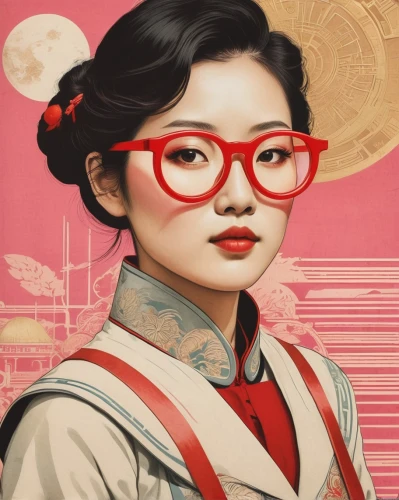 geisha,geisha girl,vintage asian,chinese art,oriental girl,japanese woman,oriental painting,asian woman,retro woman,asian vision,retro girl,retro women,japanese art,korean,korean culture,girl in a historic way,sci fiction illustration,asian culture,librarian,oriental princess,Illustration,Japanese style,Japanese Style 08