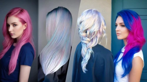 trend color,rainbow waves,to dye,hair coloring,gradient effect,dyed,dye,pop art colors,1color,hairstyles,mermaid background,artist color,effect pop art,artificial hair integrations,blue hair,colorfull,hair,mermaid scale,pop art style,pop art effect