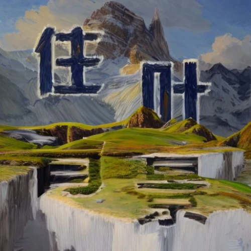 qinghai,guizhou,landscape background,mountain scene,tibet,mountainous landscape,chinese background,yunnan,mountain landscape,changbai mountain,china,mongolian,shaanxi province,tateyama,tibetan,yuanyang,yak,mountain world,xinjiang,danyang eight scenic,Calligraphy,Painting,Minimalist Oil Painting