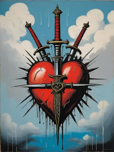 queen of hearts,heart with crown,heart lock,dali,heart icon,broken-heart,graf-zepplin,red heart on railway,stitched heart,bleeding heart,crying heart,red and blue heart on railway,broken heart,the heart of,el salvador dali,painted hearts,heart medallion on railway,diamond-heart,heart with hearts,human heart,Art,Artistic Painting,Artistic Painting 51