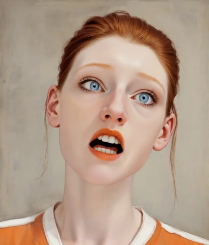 portrait of a girl,lilian gish - female,girl portrait,clementine,the girl's face,cloves schwindl inge,young woman,girl with bread-and-butter,woman's face,girl in t-shirt,child portrait,woman face,girl studying,mystical portrait of a girl,orange,oil on canvas,tilda,susanne pleshette,woman eating apple,portrait of a woman,Digital Art,Impressionism