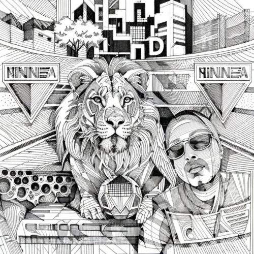 coloring page,skeezy lion,hip hop music,cd cover,animal line art,lion white,high-wire artist,coloring book for adults,artwork,two lion,art flyer,coloring book,new age,hip hop,blogs music,hip-hop,download,instrumental,download now,deep zoo,Design Sketch,Design Sketch,None