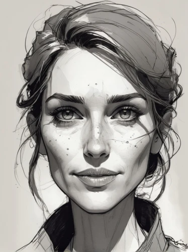 girl portrait,face portrait,digital painting,woman portrait,study,woman face,studies,girl drawing,bloned portrait,moody portrait,portrait of a girl,fantasy portrait,woman's face,clementine,young woman,sketch,freckles,head woman,romantic portrait,digital drawing,Conceptual Art,Sci-Fi,Sci-Fi 01