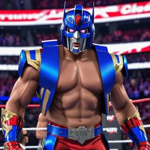 blue demon,lucha libre,ffp2 mask,botargo,blue tiger,masked man,santana,3d rendered,panamanian balboa,stadium falcon,wrestler,edge muscle,3d render,kendo,steel man,marvel of peru,professional wrestling,the archangel,kos,drago milenario,Photography,General,Realistic