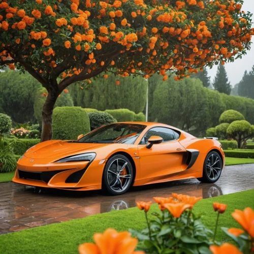 flower car,mclaren automotive,mclaren 650s,supercar car,mclaren,v10,orange,supercar,orange petals,senna,mclaren mp4-12c,orange tulips,orange trumpet,orange lily,p1,mclaren 570s,lotus 20,mp4-12c,lotus 2-eleven,mclaren 12c,Photography,General,Realistic