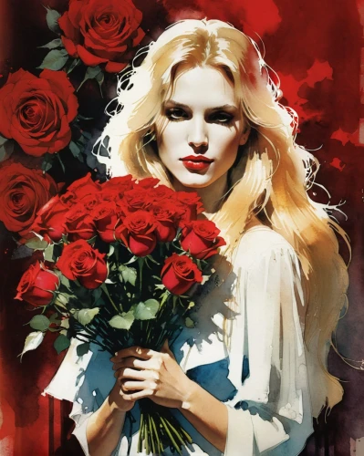 red roses,red rose,with roses,roses,scent of roses,rose white and red,romantic rose,spray roses,rose flower illustration,madonna,rosebushes,romantic portrait,rose png,wild roses,bouquet of roses,rosebush,valentine day's pin up,bright rose,fashion illustration,way of the roses,Illustration,Paper based,Paper Based 12