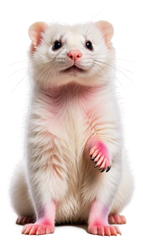 ferret,opossum,color rat,common opossum,hamster,possum,mustelid,the pink panter,virginia opossum,pink cat,polecat,rat,weasel,whiskers,cute animal,rataplan,stoat,cullen skink,whisker,gerbil,Illustration,Realistic Fantasy,Realistic Fantasy 20