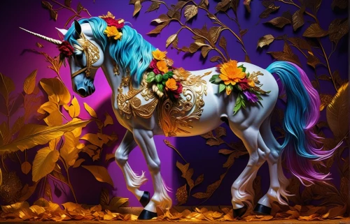 colorful horse,unicorn art,carousel horse,painted horse,autumn background,my little pony,beautiful horses,arabian horse,carnival horse,dream horse,fantasy picture,fantasy art,spring unicorn,equine,unicorn background,unicorn,autumn icon,seasonal autumn decoration,golden unicorn,weehl horse,Photography,Artistic Photography,Artistic Photography 08