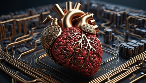 human heart,cardiology,coronary vascular,cardiac,heart care,electrophysiology,cinema 4d,circulatory system,coronary artery,the heart of,ekg,aorta,3d model,circulatory,heart lock,pacemakers,core web vitals,transistors,circuitry,circuit board,Photography,General,Sci-Fi