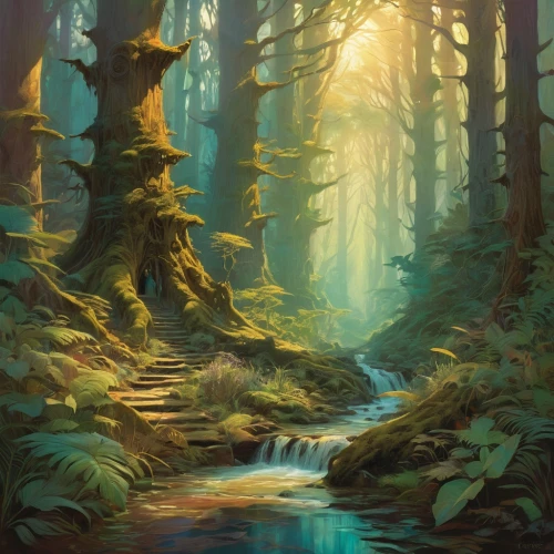 elven forest,forest landscape,forest background,druid grove,forest glade,forests,the forests,forest,fairy forest,the forest,coniferous forest,forest path,spruce forest,holy forest,fantasy landscape,old-growth forest,foggy forest,forest floor,fairytale forest,fir forest,Conceptual Art,Fantasy,Fantasy 18