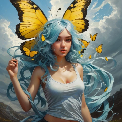 yellow butterfly,butterfly background,blue butterflies,flutter,cupido (butterfly),butterflies,julia butterfly,butterfly,butterfly effect,ulysses butterfly,isolated butterfly,sky butterfly,vanessa (butterfly),butterfly isolated,butterfly vector,hesperia (butterfly),holly blue,butterflay,c butterfly,gatekeeper (butterfly),Conceptual Art,Fantasy,Fantasy 15