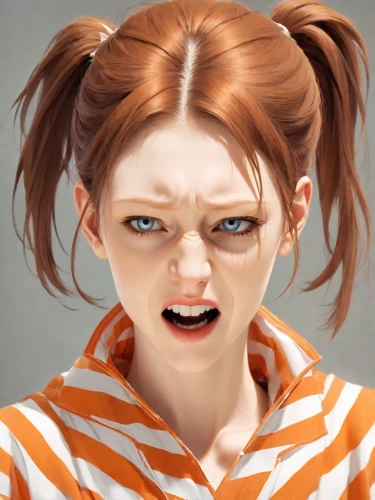 worried girl,the girl's face,child crying,scared woman,digital painting,girl portrait,orange,woman face,expression,angry,world digital painting,worried,anger,portrait of a girl,emogi,girl drawing,woman's face,unhappy child,digital art,portrait background,Digital Art,Anime