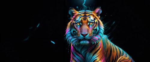 tiger,a tiger,tigers,diamond zebra,tiger png,bengal tiger,asian tiger,neon body painting,royal tiger,tigerle,blue tiger,siberian tiger,colorful horse,zebra,type royal tiger,sumatran tiger,panthera leo,bengal,full hd wallpaper,endangered