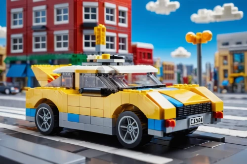 lego car,lego trailer,3d car model,legomaennchen,toy brick,lego,yellow car,lego background,police car,cartoon car,city car,lego pastel,retro vehicle,mini suv,yellow taxi,lego brick,lego blocks,lego building blocks,game car,toy vehicle,Conceptual Art,Oil color,Oil Color 19